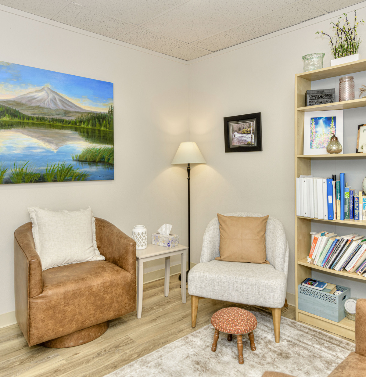 reading area at the office